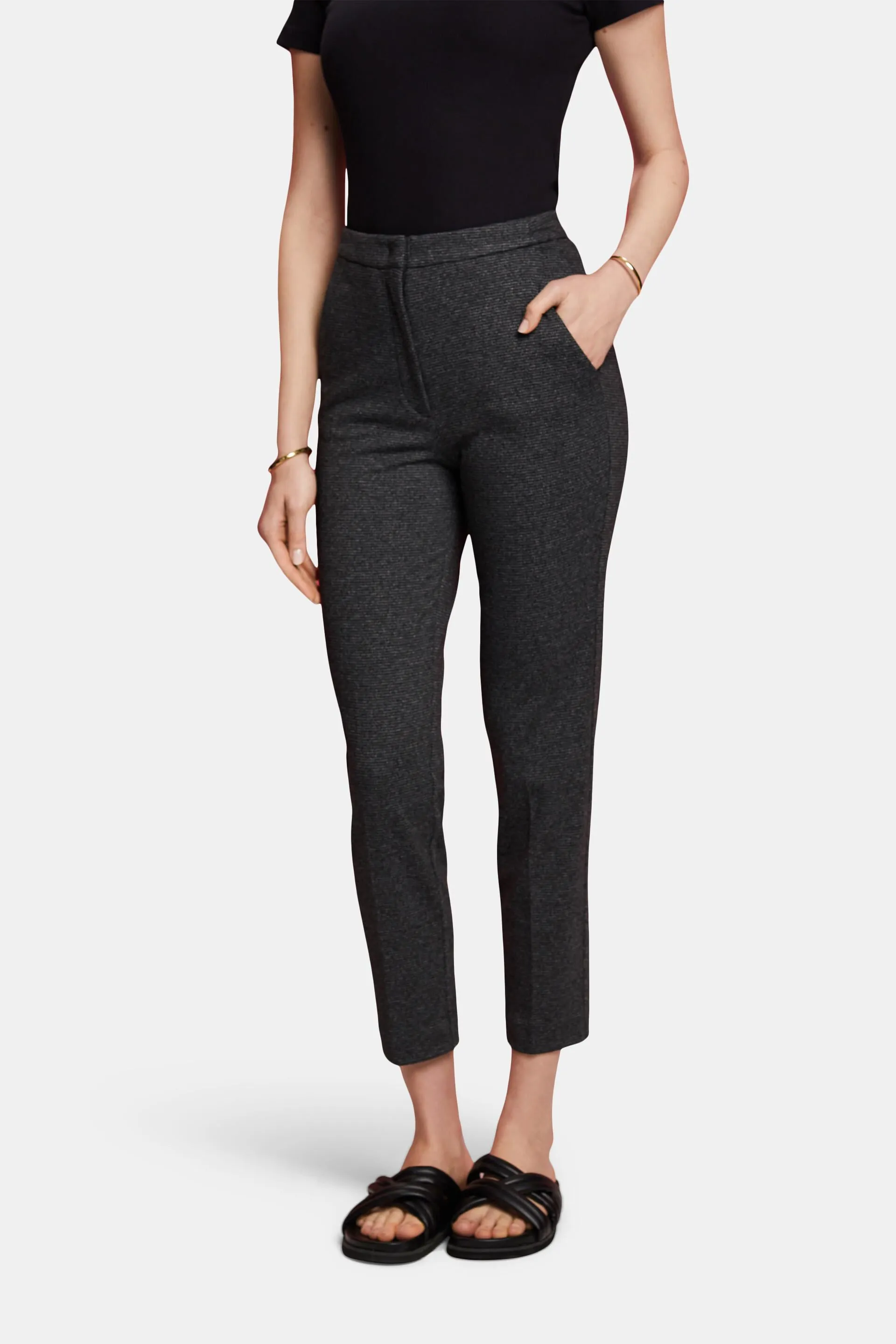 Pantaloni bicolore