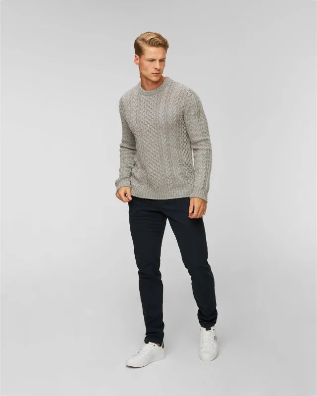 Pantaloni da uomo Alberto Rob-Super Stretch Broken Twill