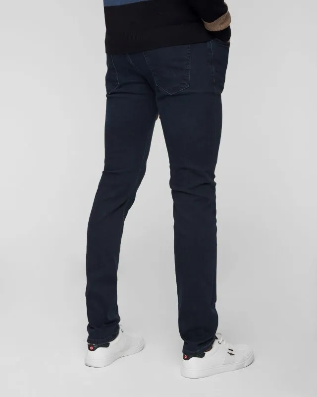 Pantaloni jeans da uomo Alberto Slim-Super Stretch Dual FX Denim