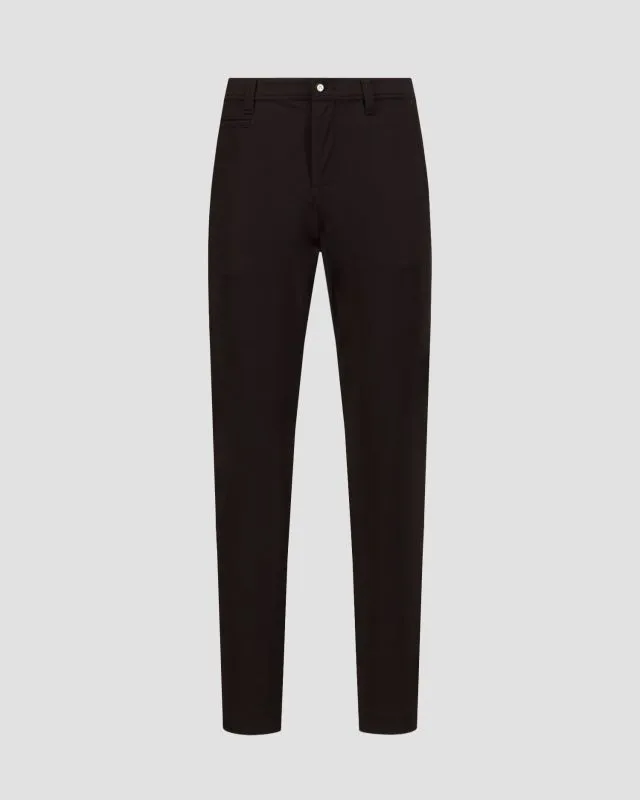 Pantaloni neri da uomo Alberto Rookie-Rain&Windfighter Jersey