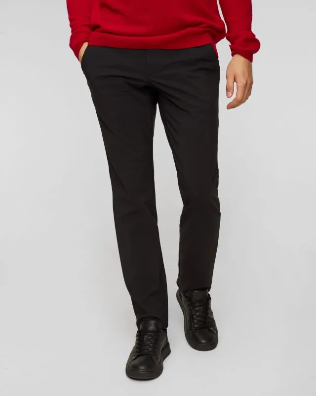 Pantaloni neri da uomo Alberto Rookie-Rain&Windfighter Jersey