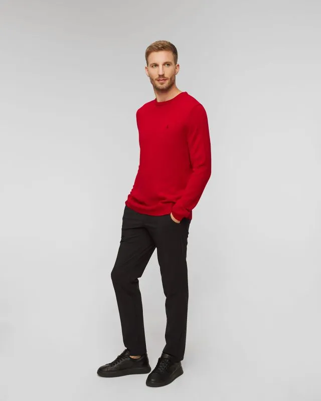 Pantaloni neri da uomo Alberto Rookie-Rain&Windfighter Jersey