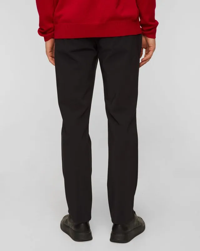 Pantaloni neri da uomo Alberto Rookie-Rain&Windfighter Jersey