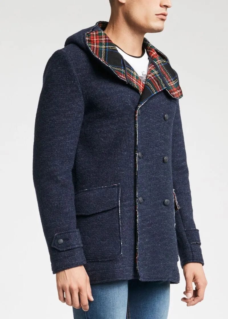 Parka In Maglia
