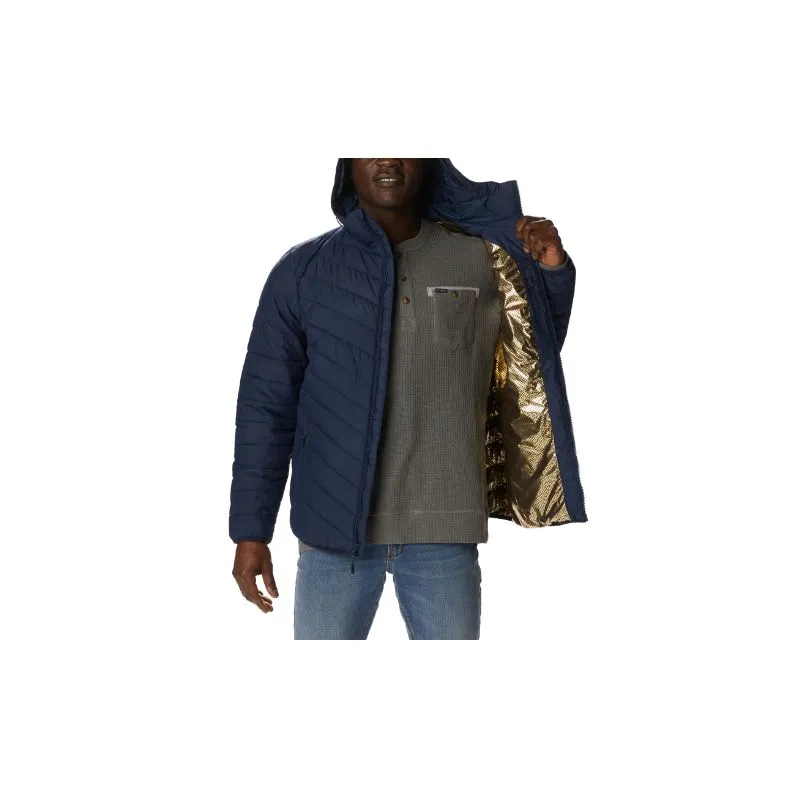 Piumino con cappuccio da uomo Columbia Eddie Gorge (Collegiate Navy)