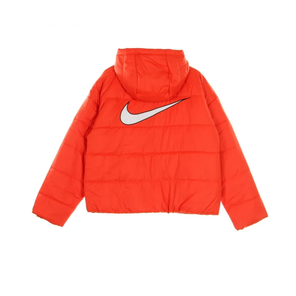 piumino donna sportswear core synthetic fill CHILE RED/WHITE/BLACK