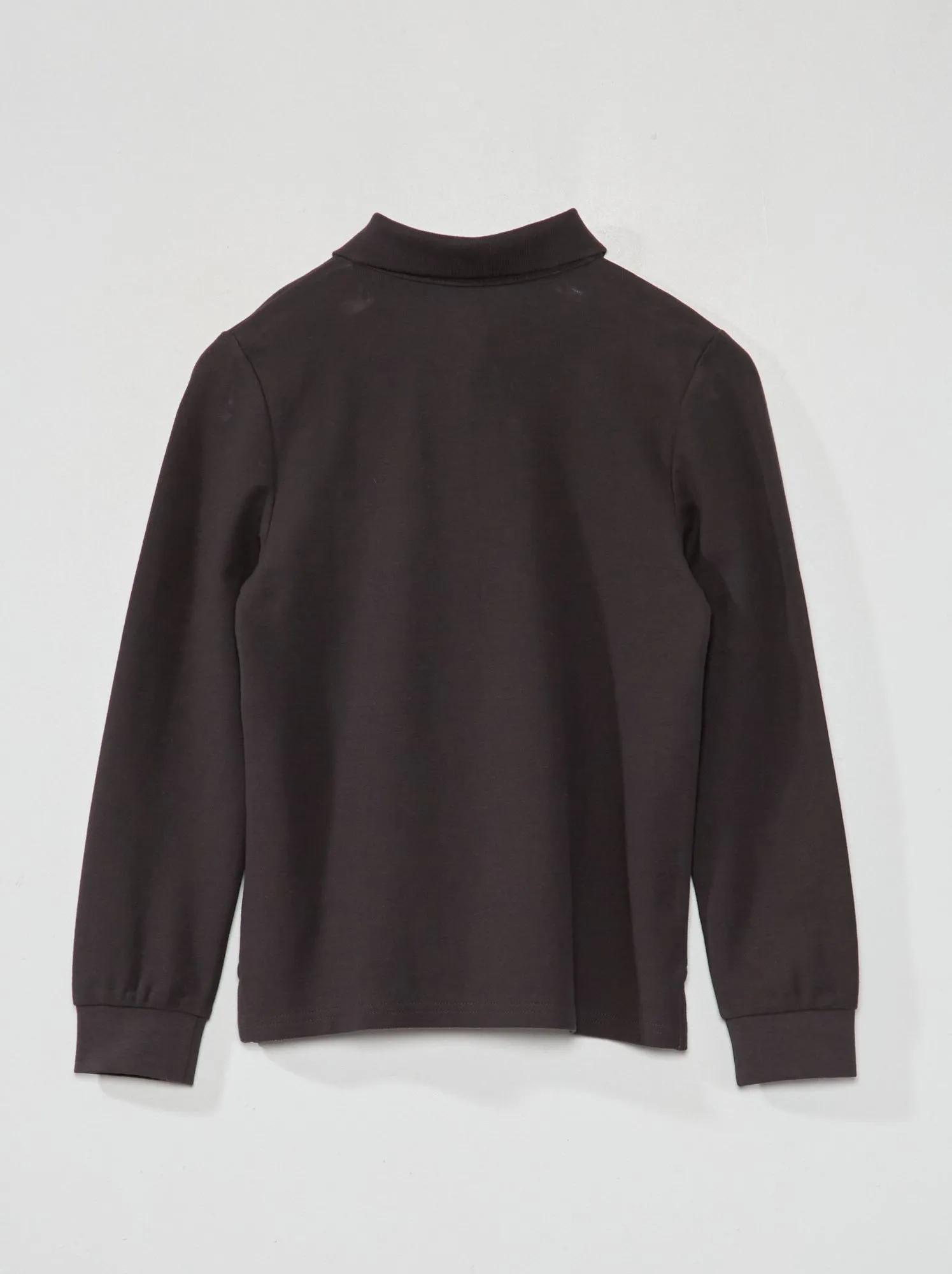 Polo in maglia piqué - GRIGIO