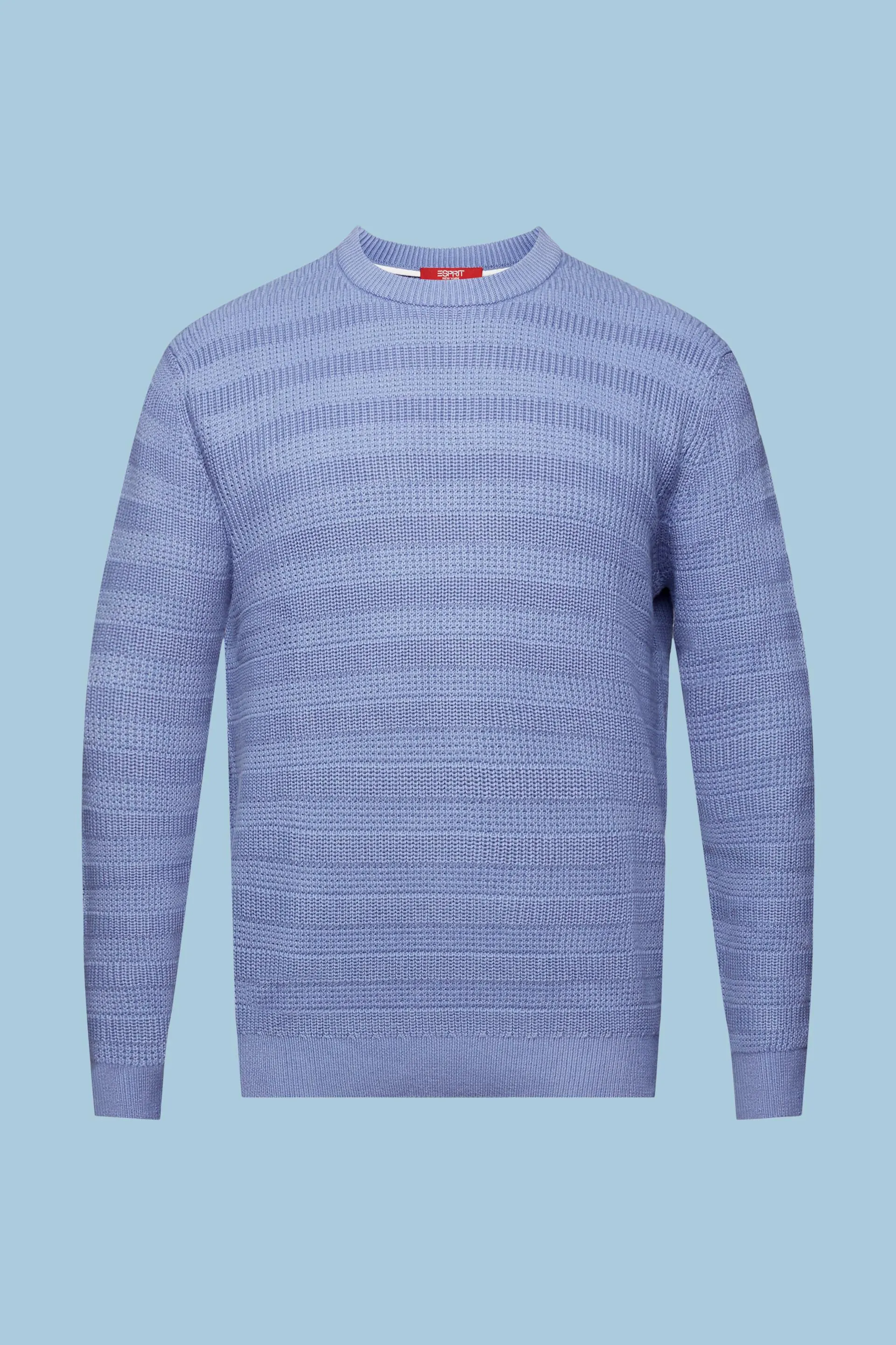 Pullover a girocollo strutturato