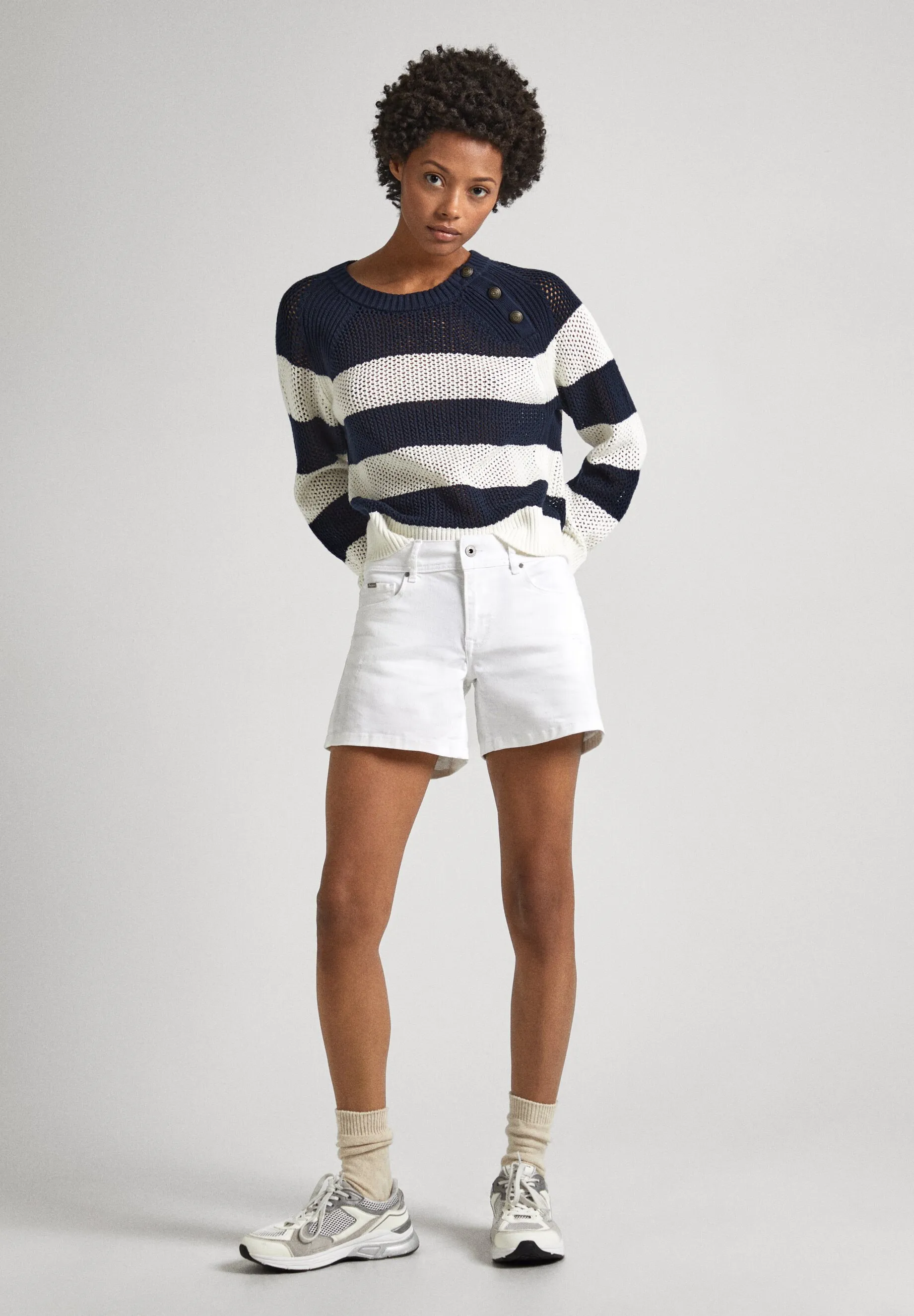 RELAXED SHORT MW - Shorts di jeans