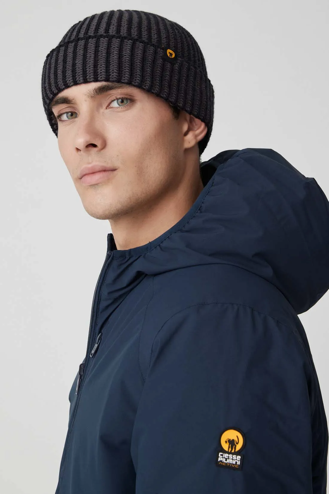 ROTTER – Cappello blu con risvolto
