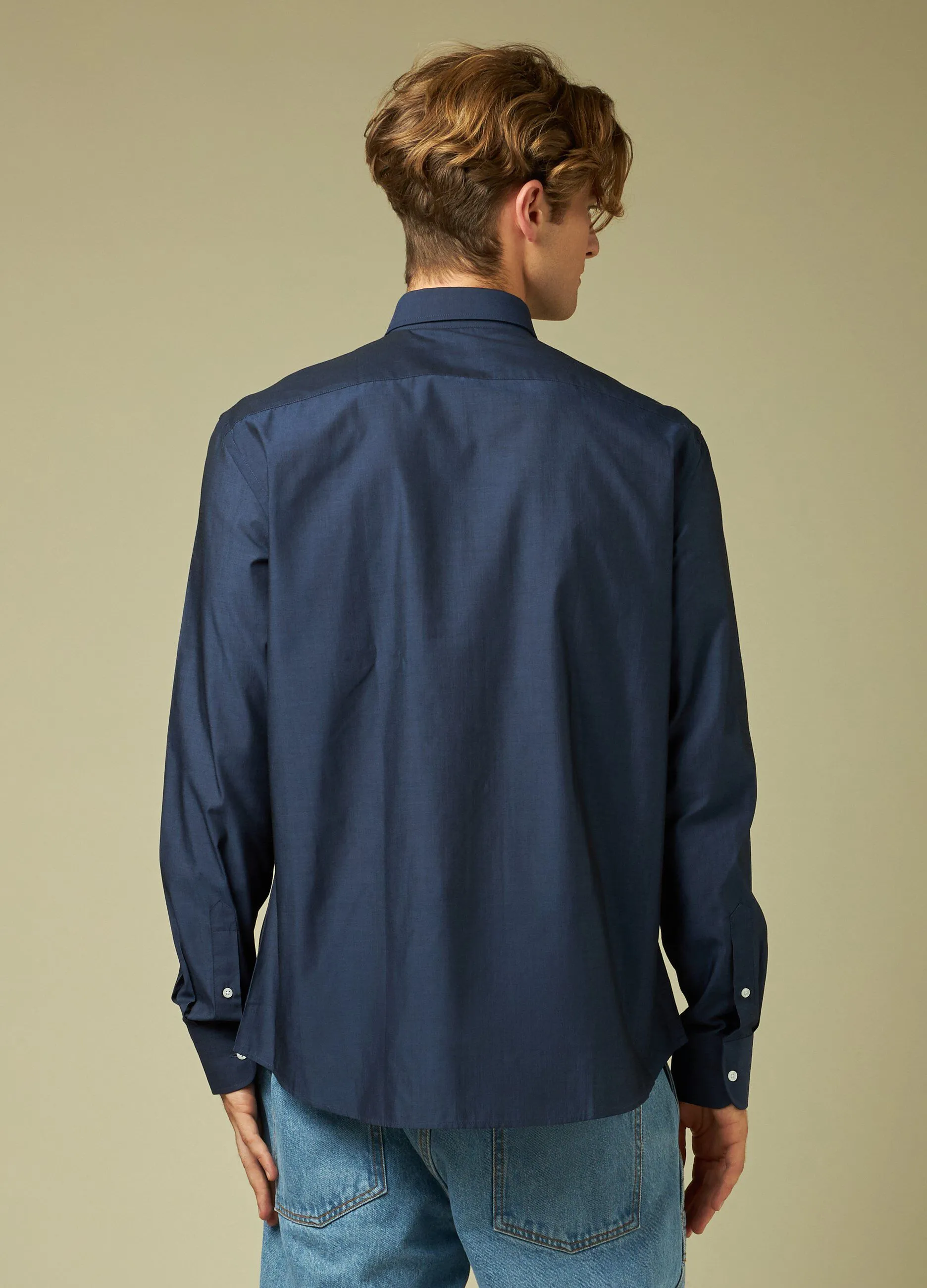 RUMFORD  Camicia in tinta unita uomo