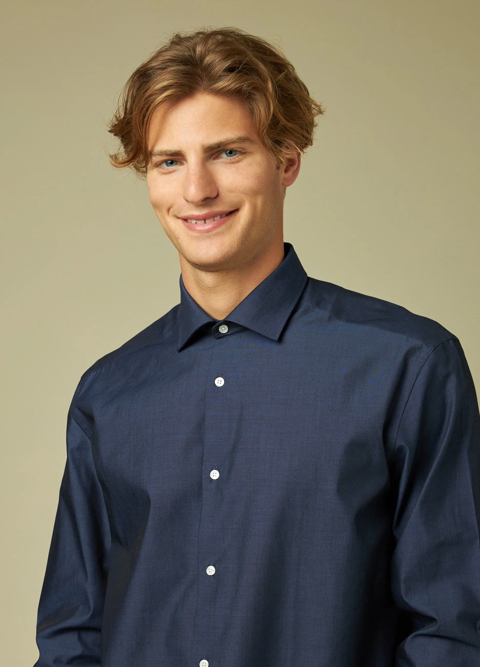RUMFORD  Camicia in tinta unita uomo