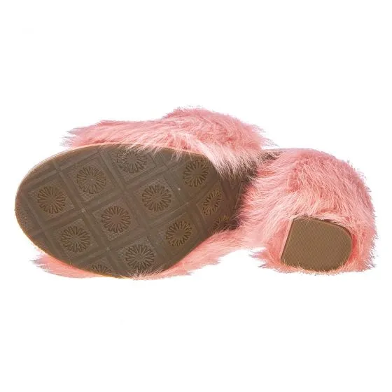 Scalzate Donna “UGG” FLUFF HEEL Collezione 2024 – Rosa
