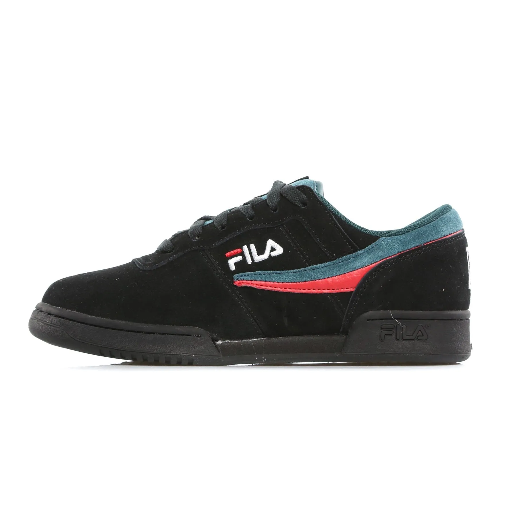 Scarpa Bassa Uomo Original Fitness S Black/red/atlantic Deep