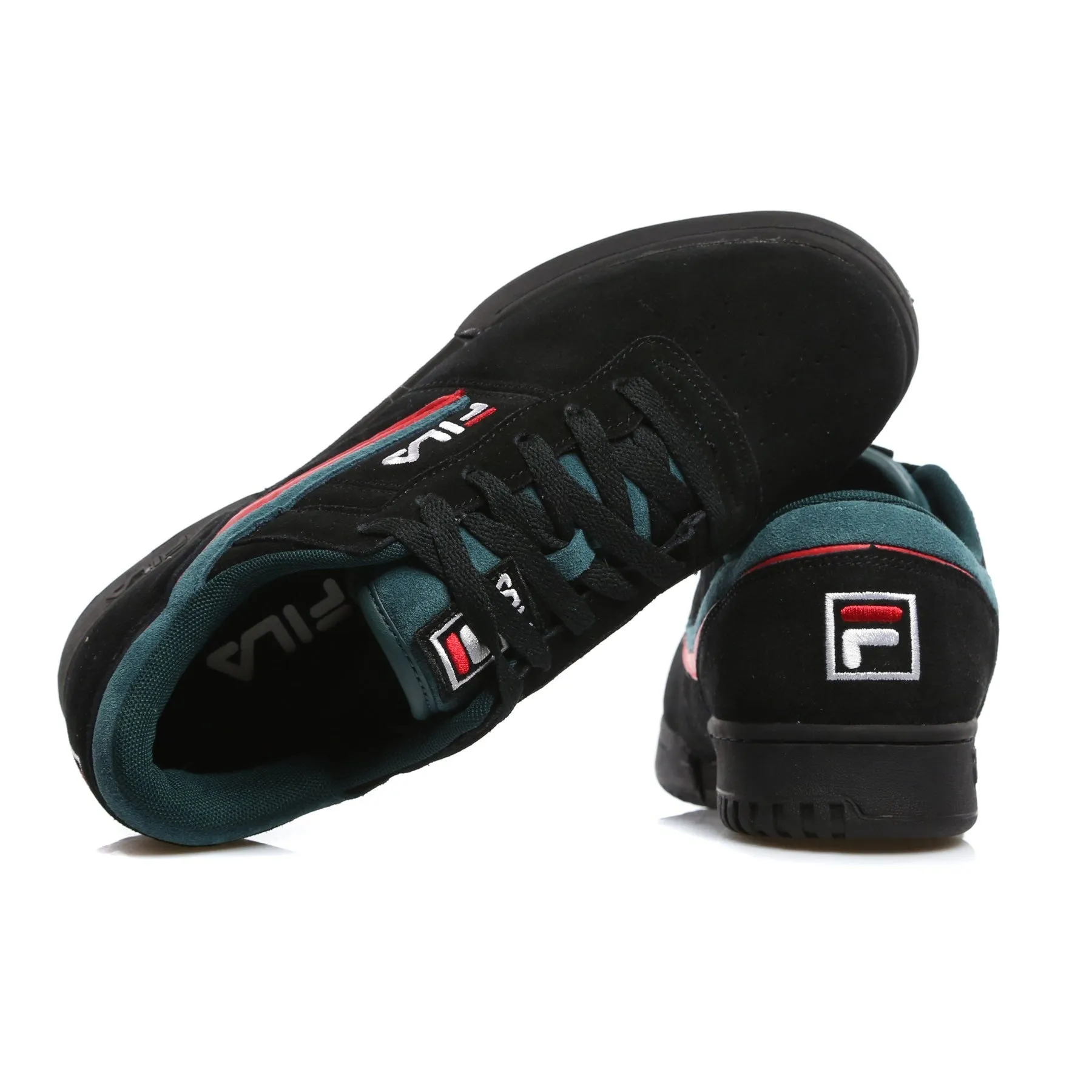 Scarpa Bassa Uomo Original Fitness S Black/red/atlantic Deep
