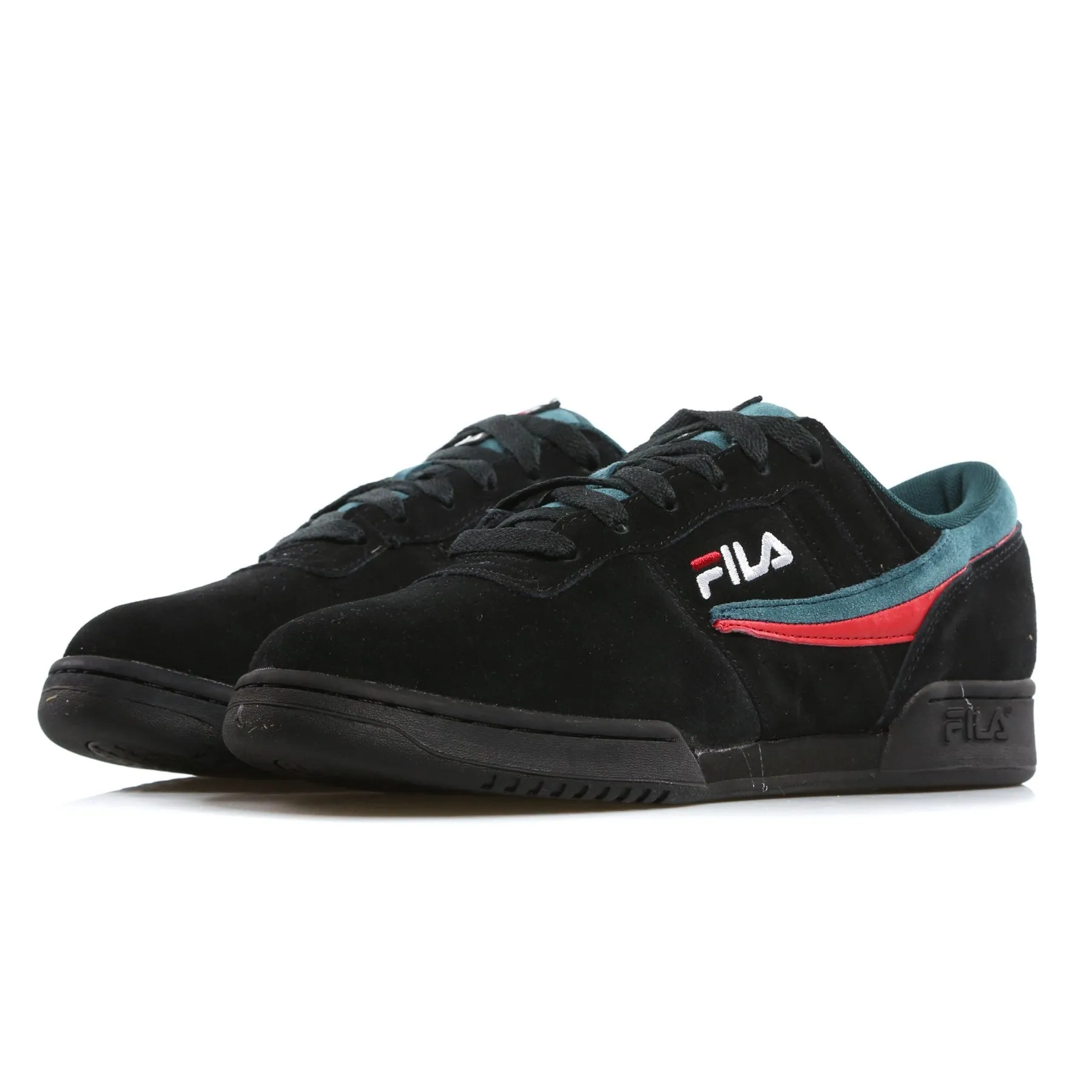 Scarpa Bassa Uomo Original Fitness S Black/red/atlantic Deep