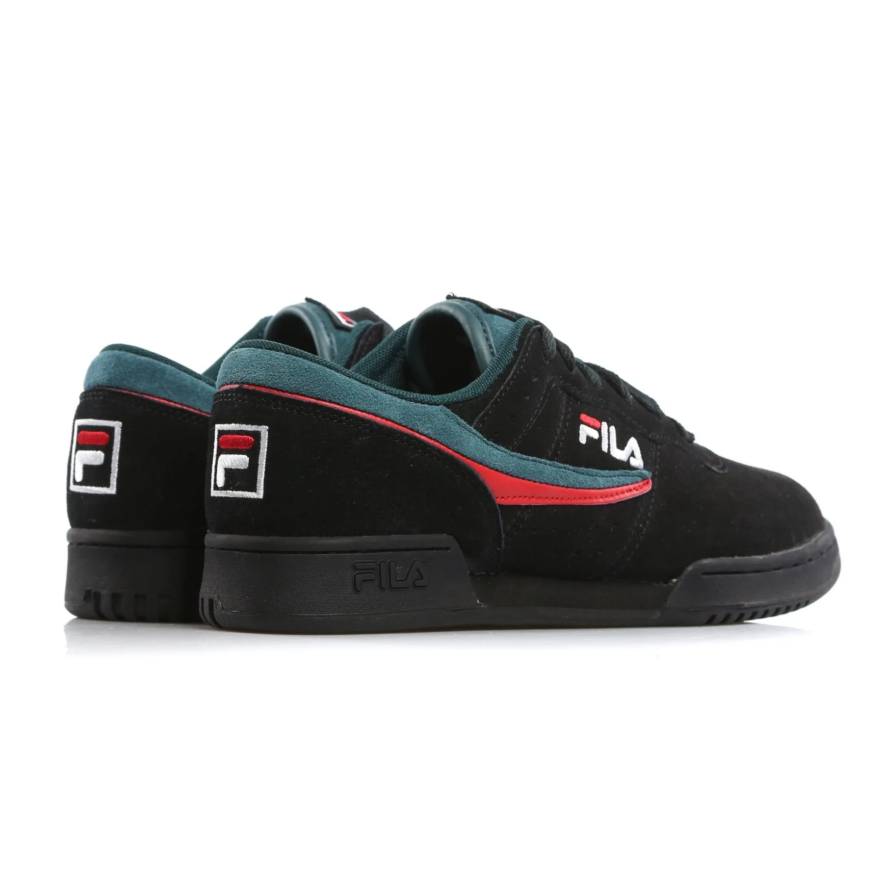Scarpa Bassa Uomo Original Fitness S Black/red/atlantic Deep