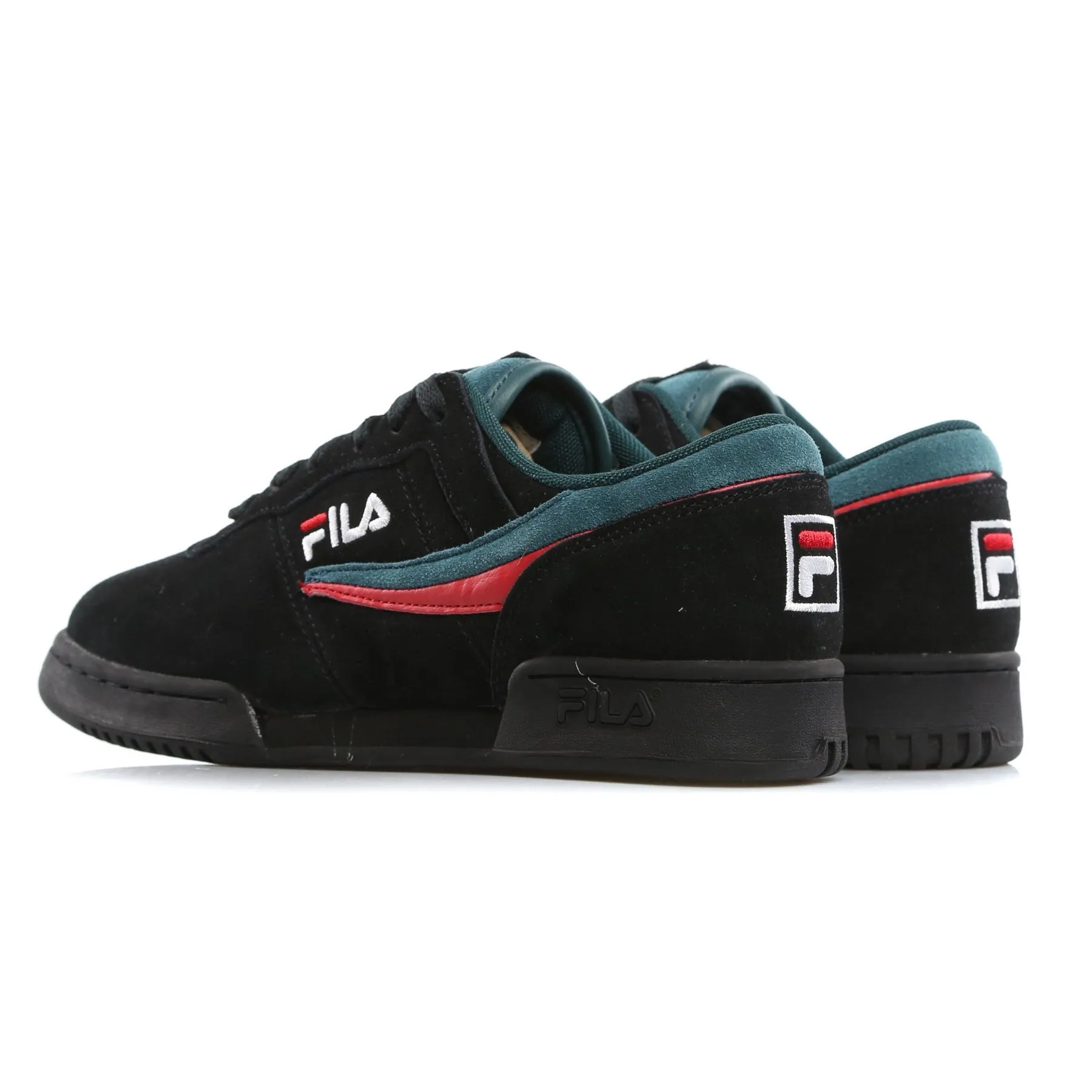 Scarpa Bassa Uomo Original Fitness S Black/red/atlantic Deep