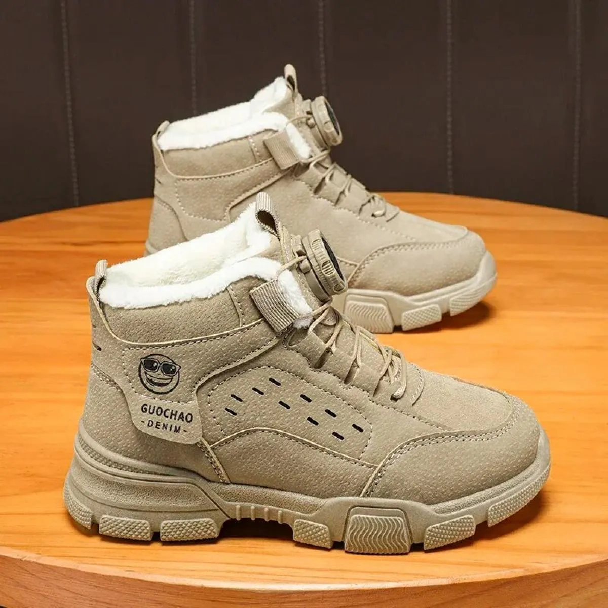 Scarpe da ginnastica Antiscivolo Moda Alla moda Resistenti all'usura Comode Tutte le partite Plus Velluto Mantieni caldo Escursi