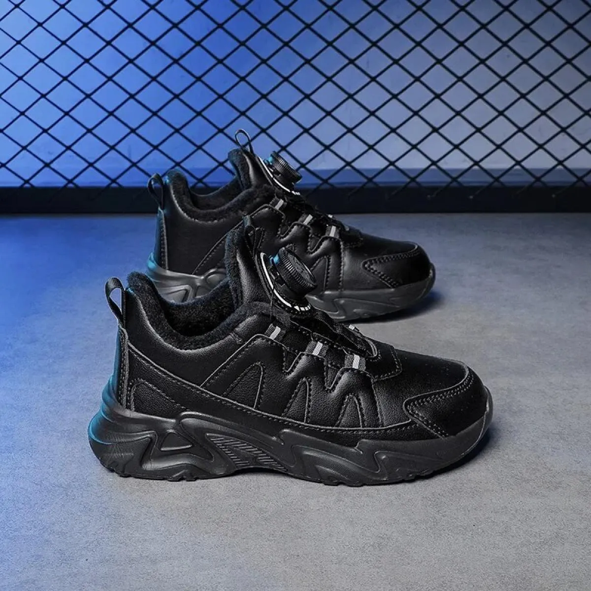 Scarpe per bambini Alla moda Tutte le partite Moda Antiscivolo Resistente all'usura Impermeabile Più Velluto Mantieni caldo Nuov