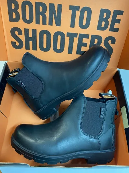 Shooters 19132-06 stivaletto donna in pelle black/black
