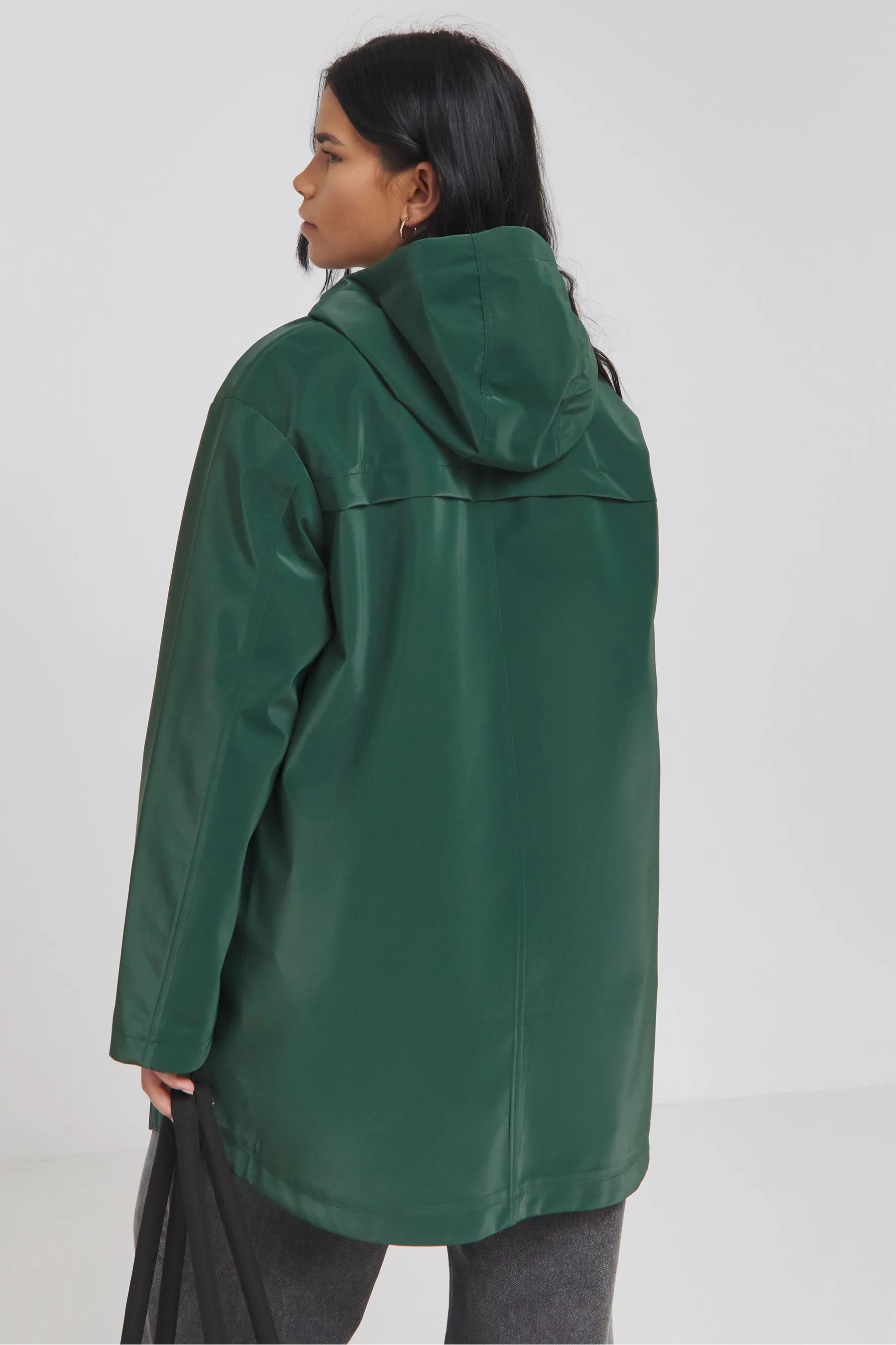 Simply Be High Shine Coat    