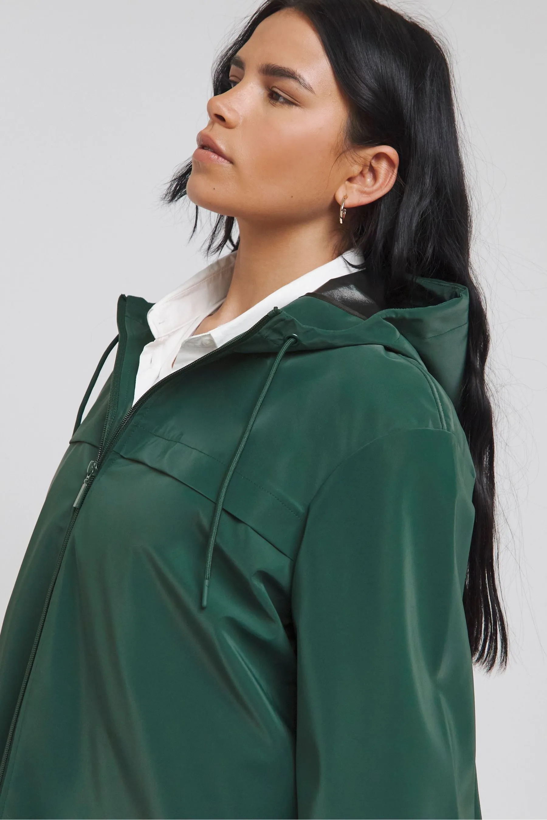 Simply Be High Shine Coat    