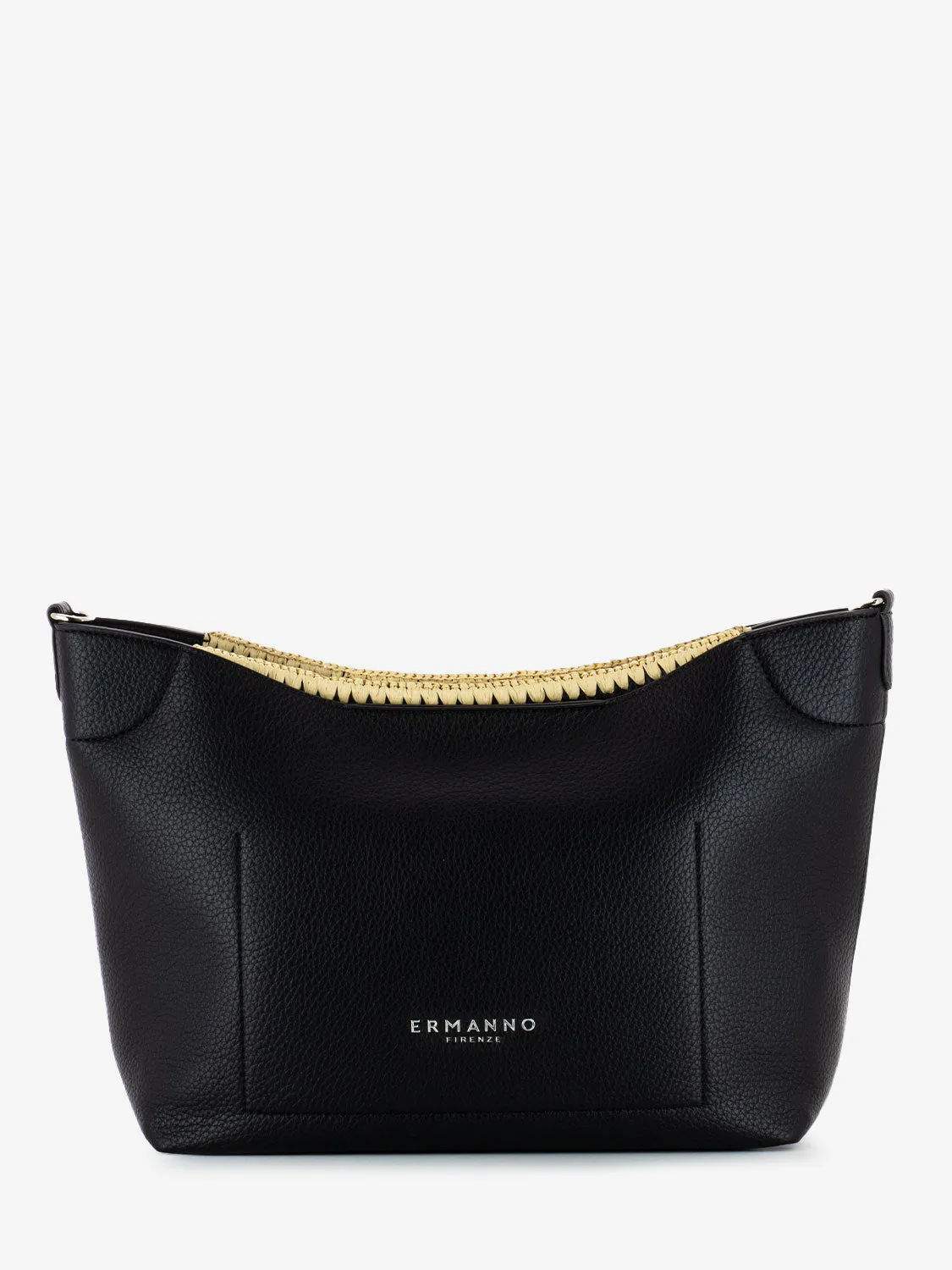 Small tote Rachele interlacing black