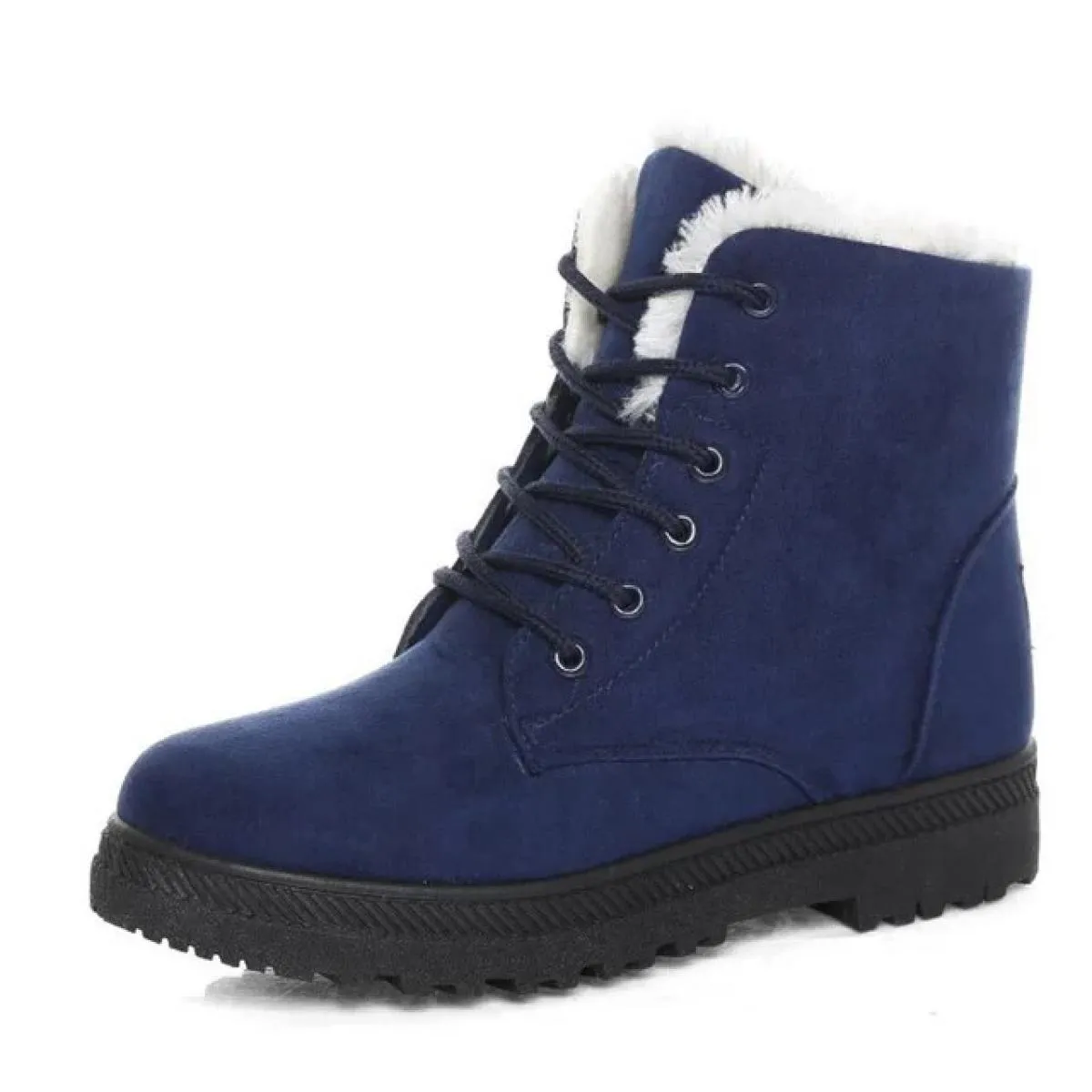 Stivali da donna Stivaletti invernali per donna Scarpe invernali Stivali da neve femminili Botas Mujer Scarpe calde in peluche D