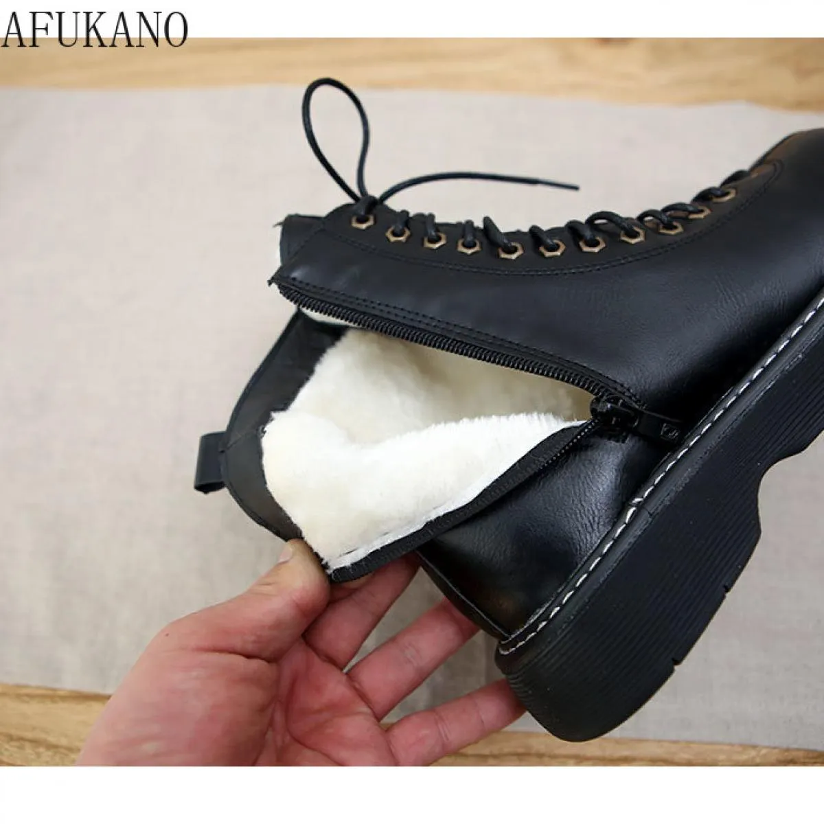 Stivali Donna Autunno Retro Stivali invernali da donna Stivali retrò Stivali da donna retrò stile britannico