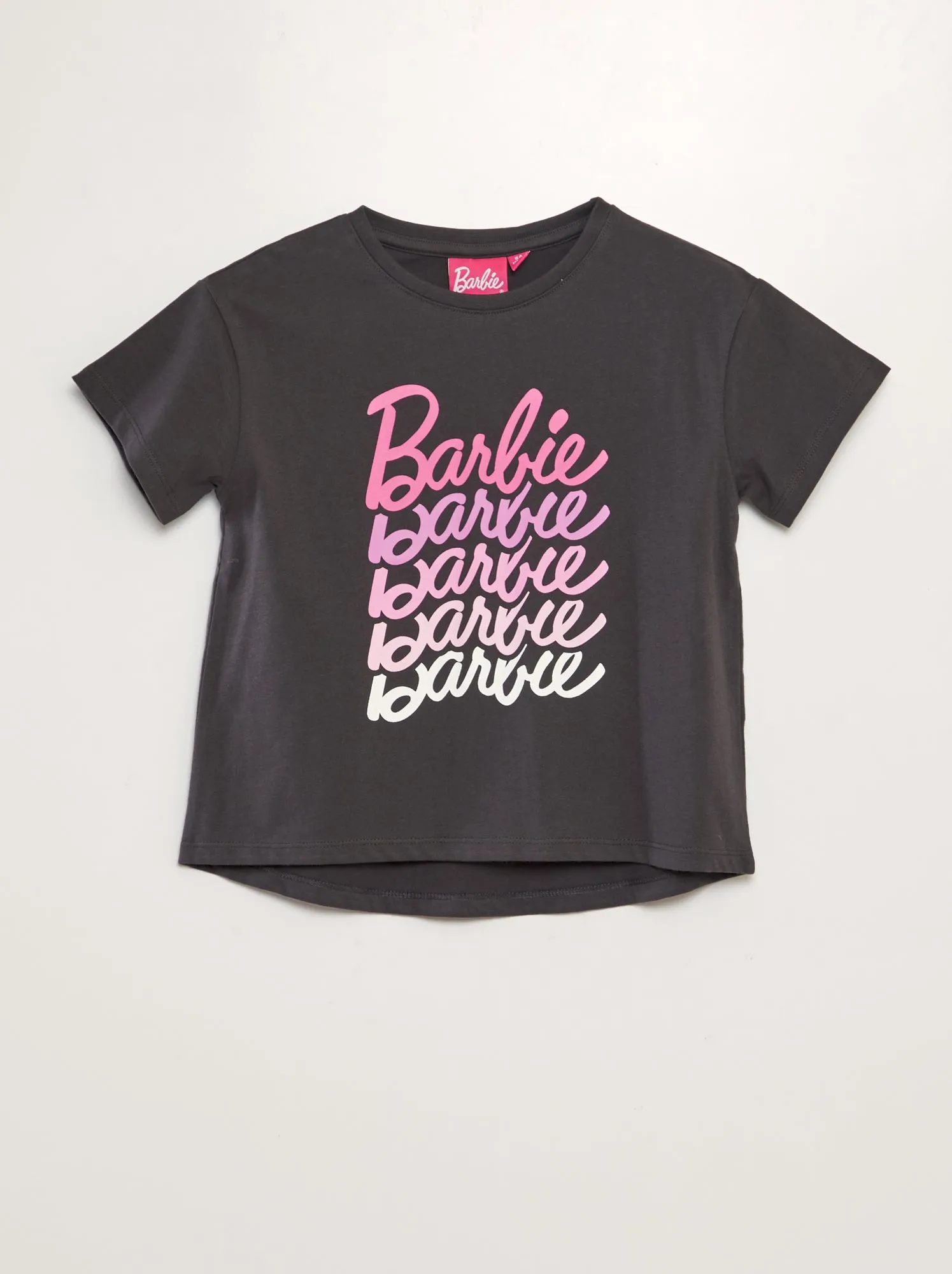 T-shirt larga 'Barbie' - NERO