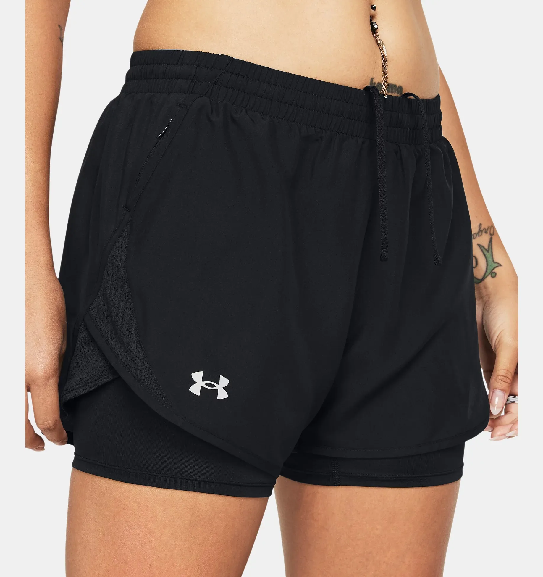 Under Armour UA Fly By 2in1 Short Donna