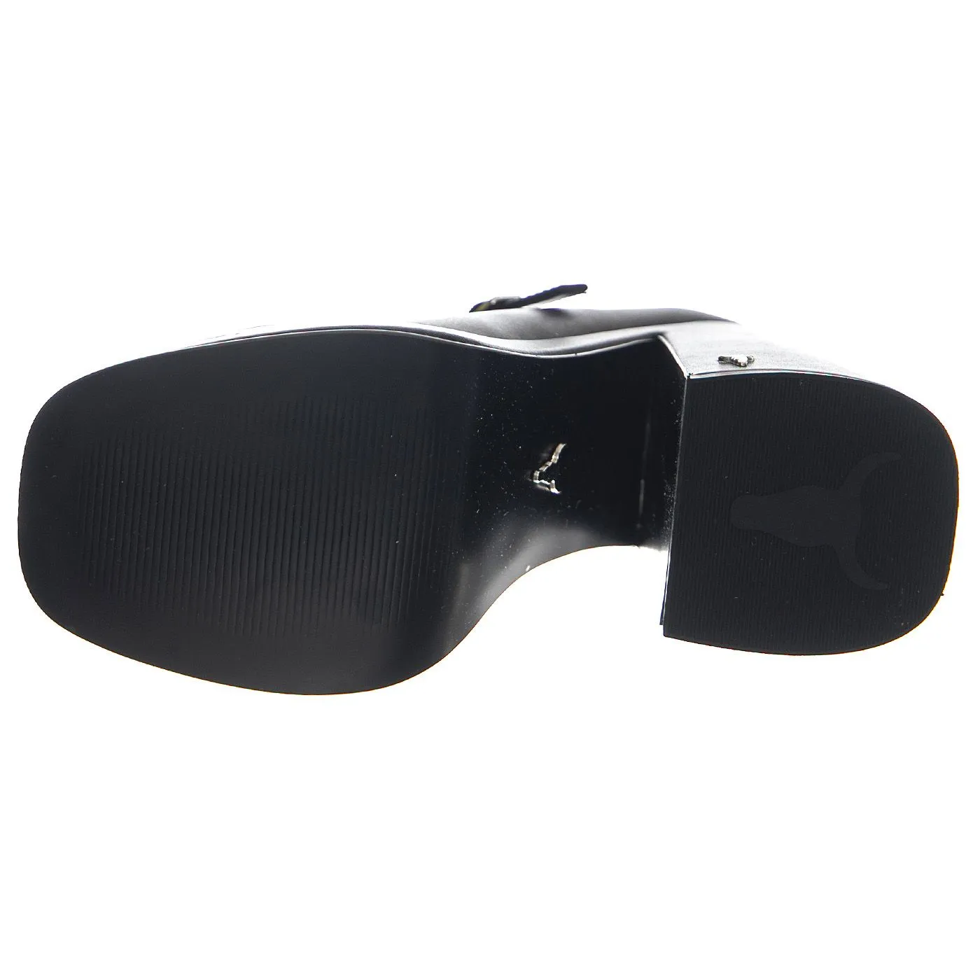 Windsor Smith Kisses Black Leather - Scarpe Donna Nere    