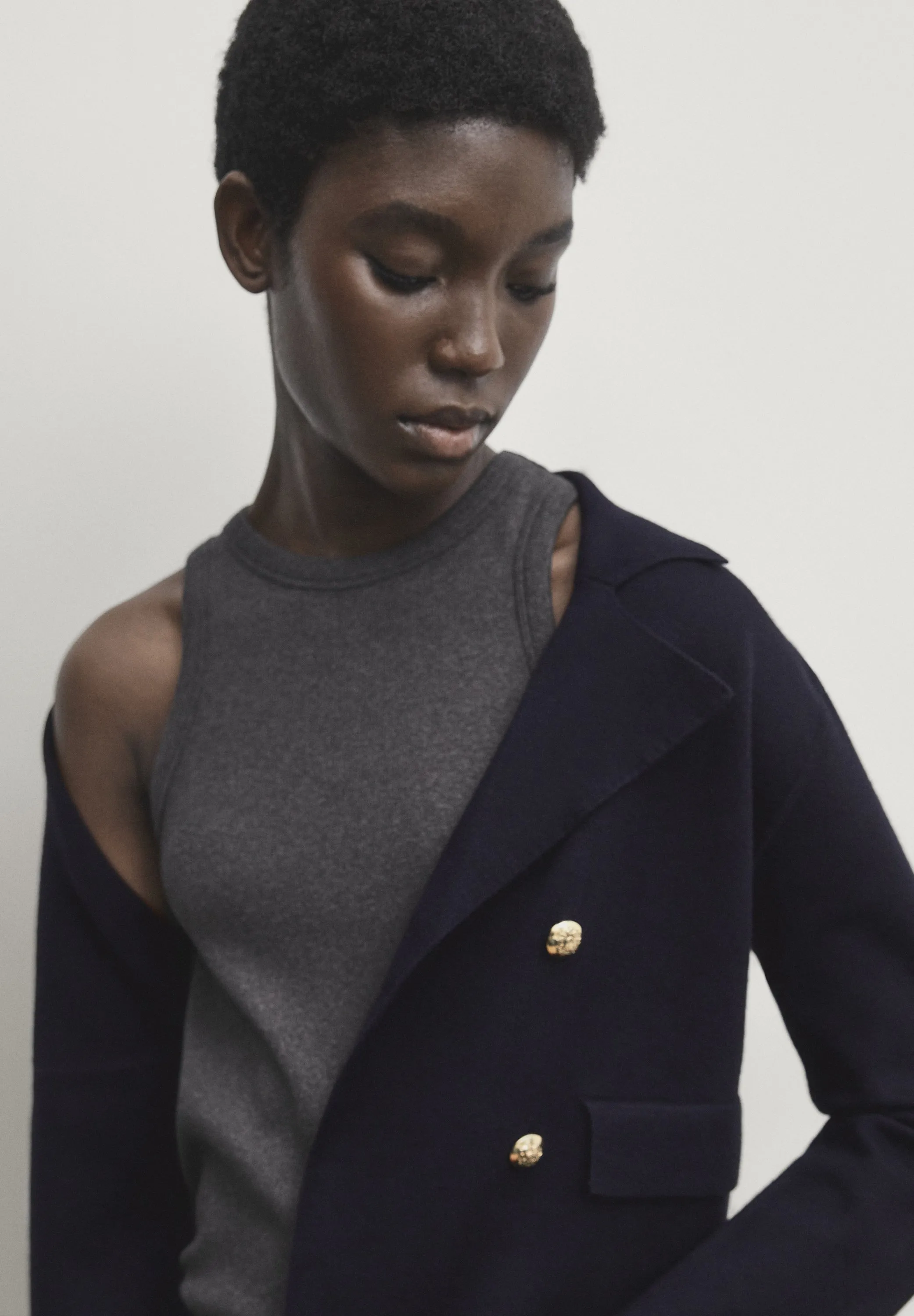 WITH BUTTONS  - Giacca