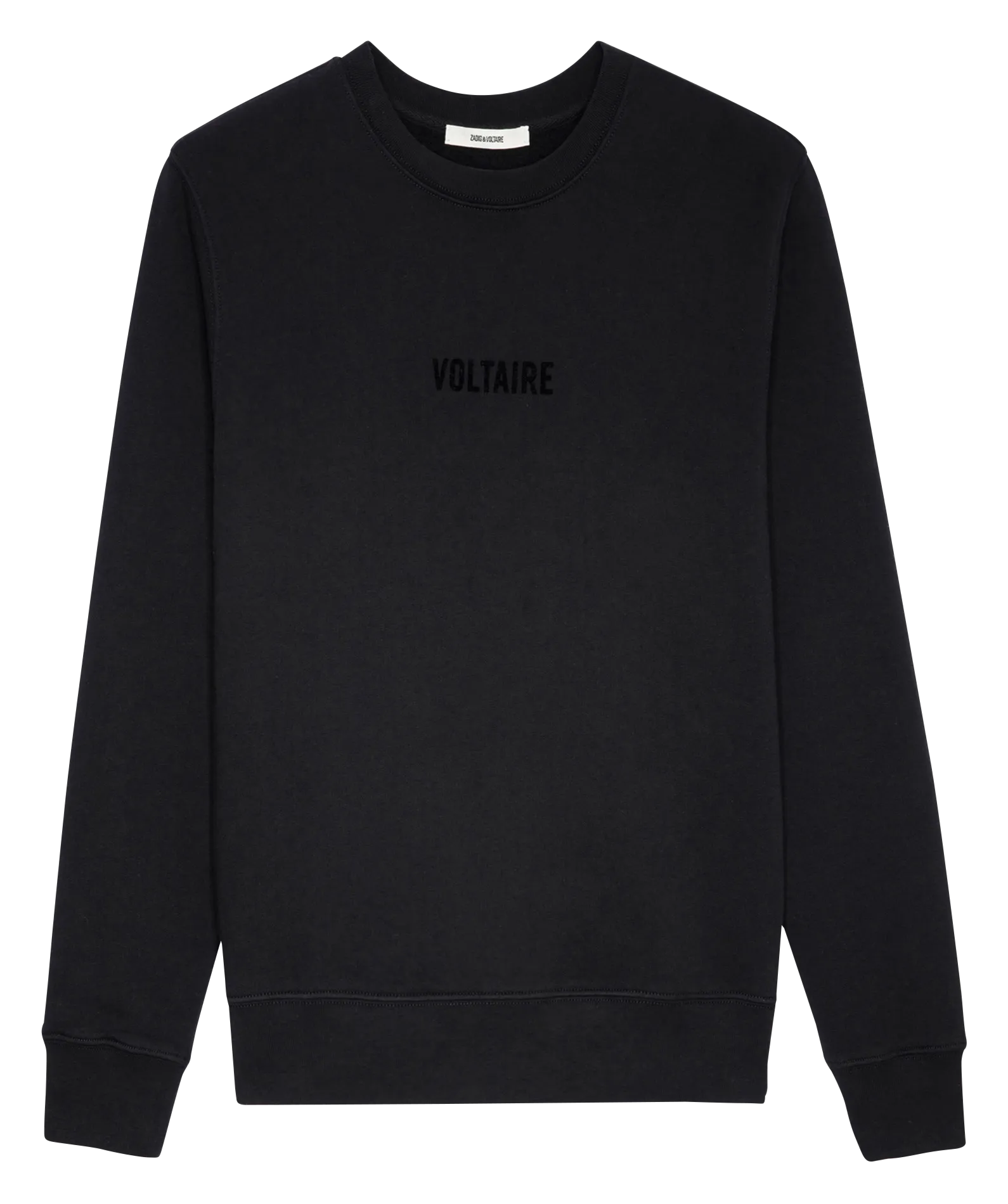  ZADIG&VOLTAIRE   SIMBA - Felpa scollo tondo in cotone | Nero