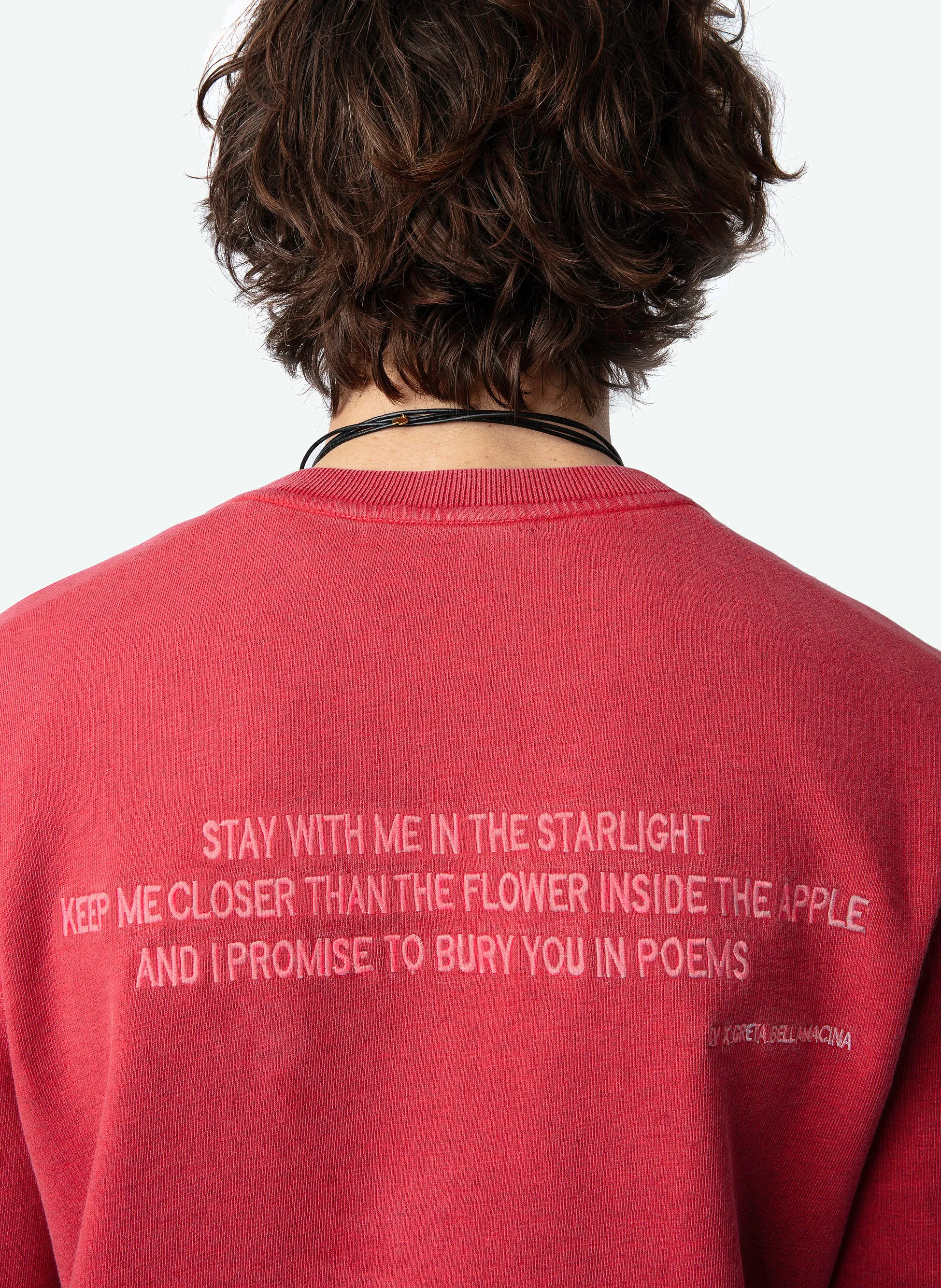  ZADIG&VOLTAIRE   STONY - Felpa scollo tondo in cotone bio | Rosso